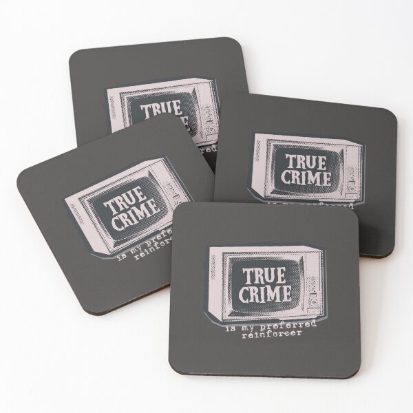Item preview, True Crime is My Preferred Reinforcer (pink) designed and sold by abawizard.
