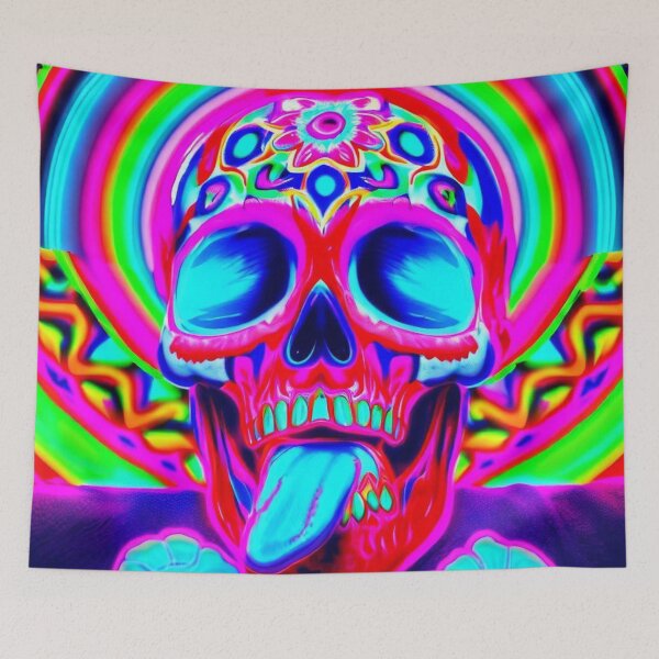 Item preview, Extra Sugar Skull designed and sold by SurrealistRealm.