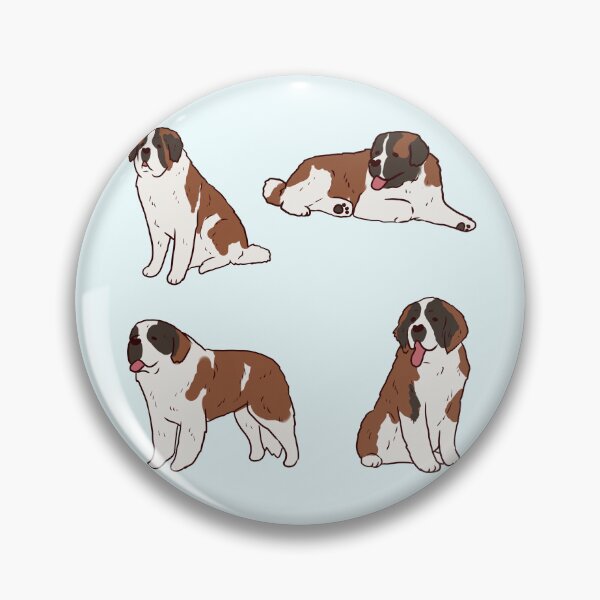 Item preview, Saint Bernard illustration pack  designed and sold by Mayarart.