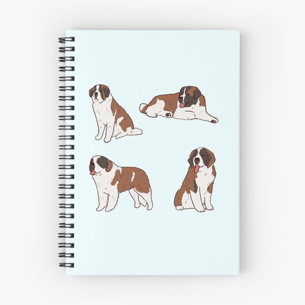 Item preview, Saint Bernard illustration pack  designed and sold by Mayarart.