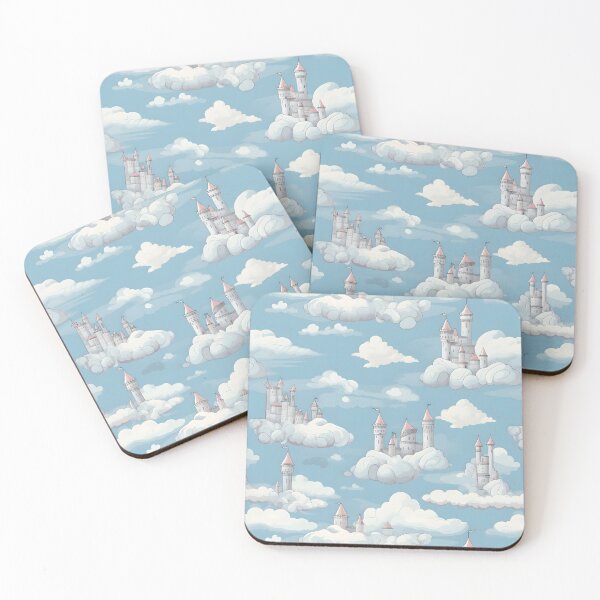 Item preview, Castles Pattern 6 - In The Sky designed and sold by DigitalPatternx.