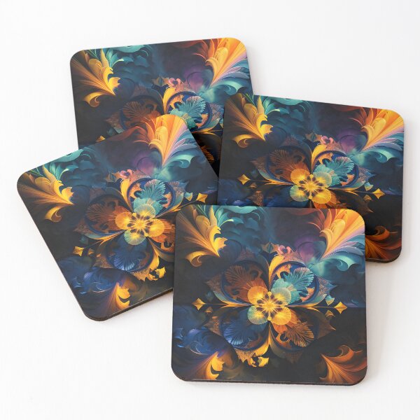 Item preview, Multicolored Feathering Flower designed and sold by tobyheward.