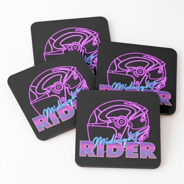Item preview, Midnight Rider | Neon Helmet designed and sold by ZMorrisDesigns.