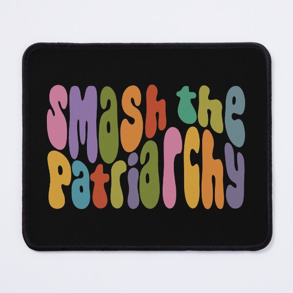 Item preview, Smash The Patriarchy Colorful Word Art designed and sold by Unhinged Heather.