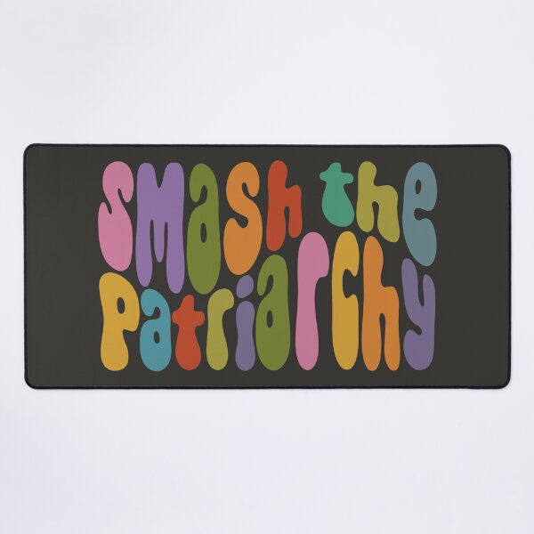 Item preview, Smash The Patriarchy Colorful Word Art designed and sold by Unhinged Heather.