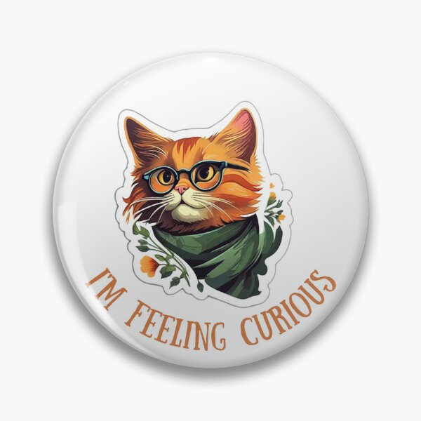 Item preview, Im Feeling Curious Images Sticker designed and sold by Gardich.