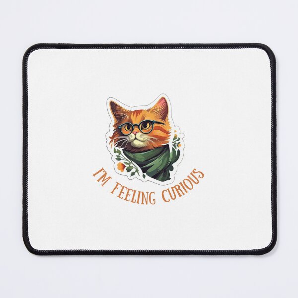 Item preview, Im Feeling Curious Images Sticker designed and sold by Gardich.