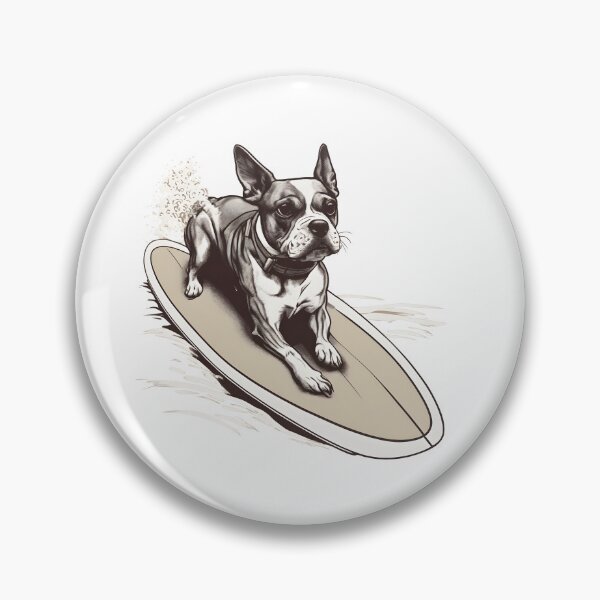 Item preview, Dog on Surfboard designed and sold by Realizey.