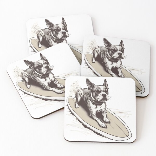 Item preview, Dog on Surfboard designed and sold by Realizey.