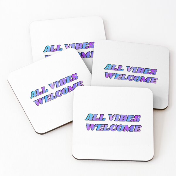 Item preview, All vibes welcome -  All Feelings Are Valid - No Toxic Positivity designed and sold by Inspirationmotivation.