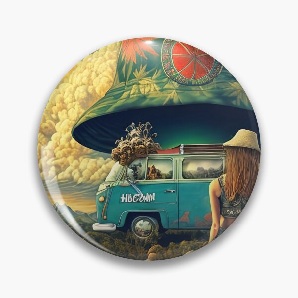 Item preview, psicodélico, trippy, hongos, arte hippy designed and sold by KreativeSouls.