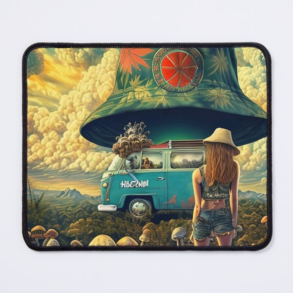Item preview, psychedelic, trippy, shrooms, hippy art designed and sold by KreativeSouls.