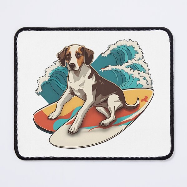 Item preview, Dog on Surfboard designed and sold by Realizey.