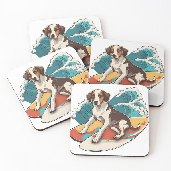 Item preview, Dog on Surfboard designed and sold by Realizey.