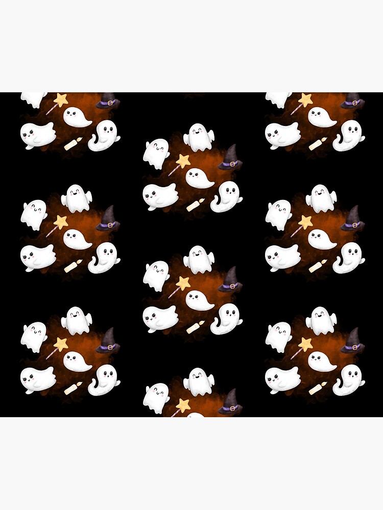 Disover Happy ghosts, Cute Ghosts, Happy Halloween | Shower Curtain