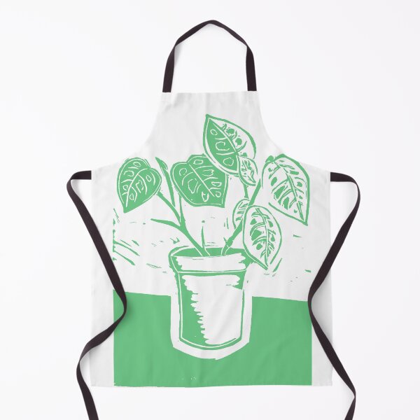 Item preview, Prayer Plant Linocut designed and sold by inkandhue.
