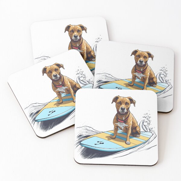 Item preview, Dog on Surfboard designed and sold by Realizey.