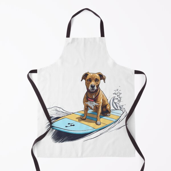 Item preview, Dog on Surfboard designed and sold by Realizey.