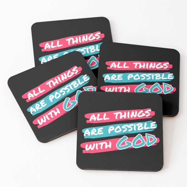 Item preview, All things are possible with God designed and sold by Brasilia.