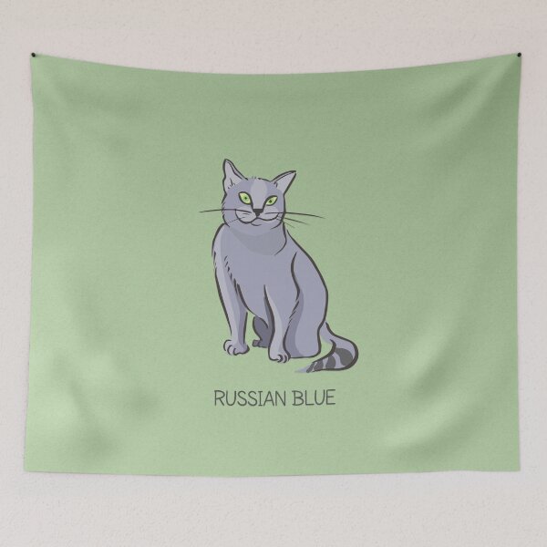 Item preview, Russian Blue Cat | Cat Breeds designed and sold by SoNifty.