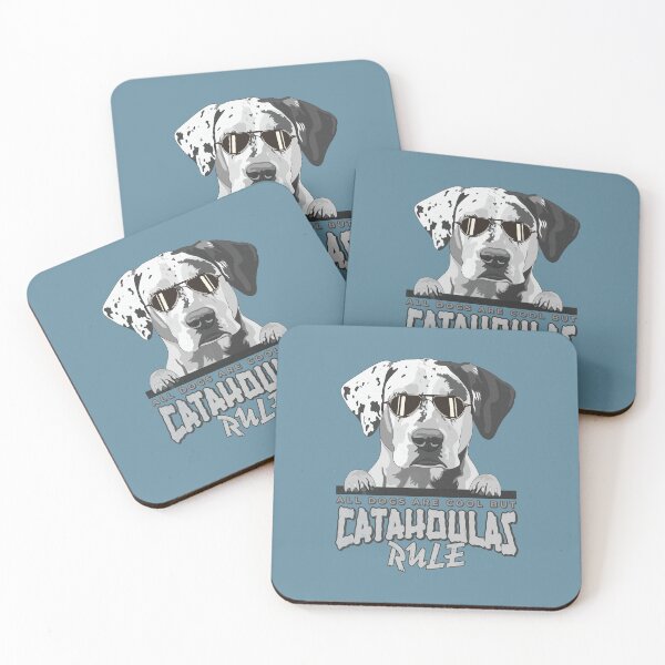 Item preview, All Dogs Are Cool But Catahoulas Rule - Catahoula Leopard Dog Lover designed and sold by lovealva.