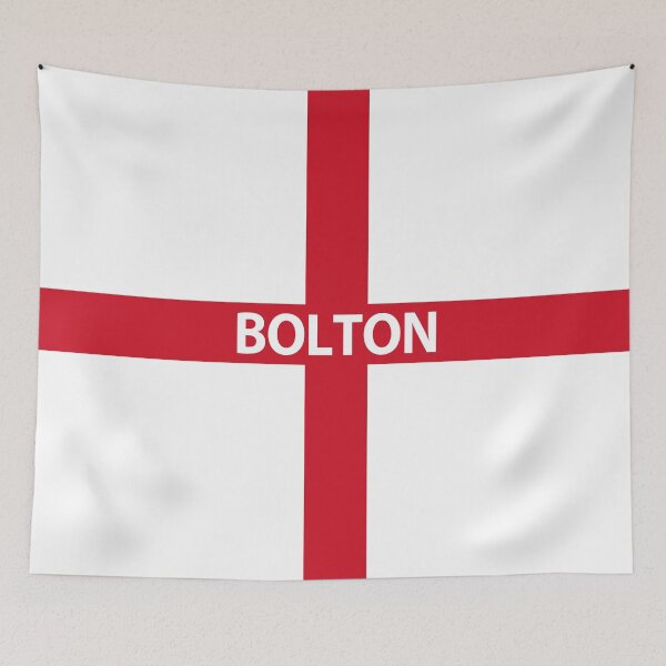 Item preview, BOLTON St George Flag designed and sold by Confusion101.