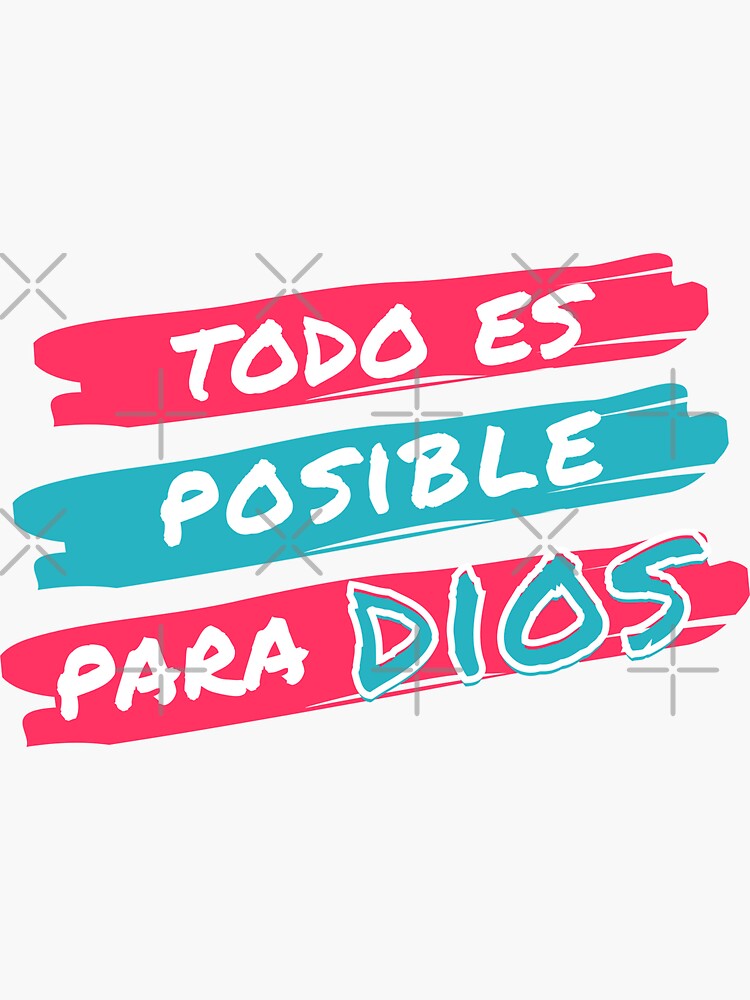  Spanish Christian Stickers for Kids, 2 Inch Jesus Bible Verse  Stickers