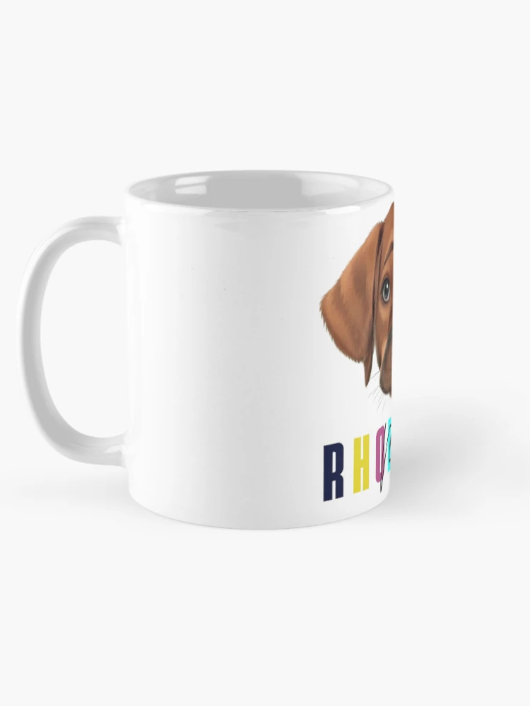 Thumbnail 5 of 6, Coffee Mug, Rhodesian Ridgeback Puppy - Rhodesian Mom designed and sold by ChickNickStudio.