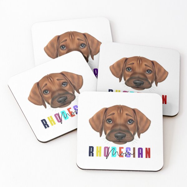 Artikelvorschau, Rhodesian Ridgeback Welpe - Rhodesian Mom entworfen und verkauft von ChickNickStudio.