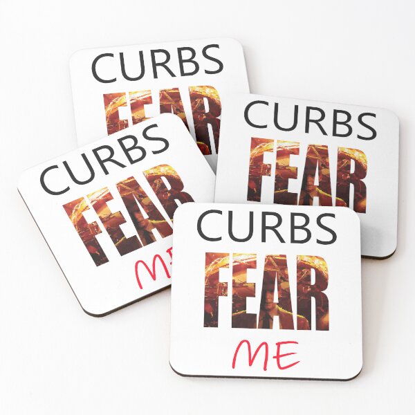 Item preview, curbs fear me Meme Design designed and sold by MubaraksArt.
