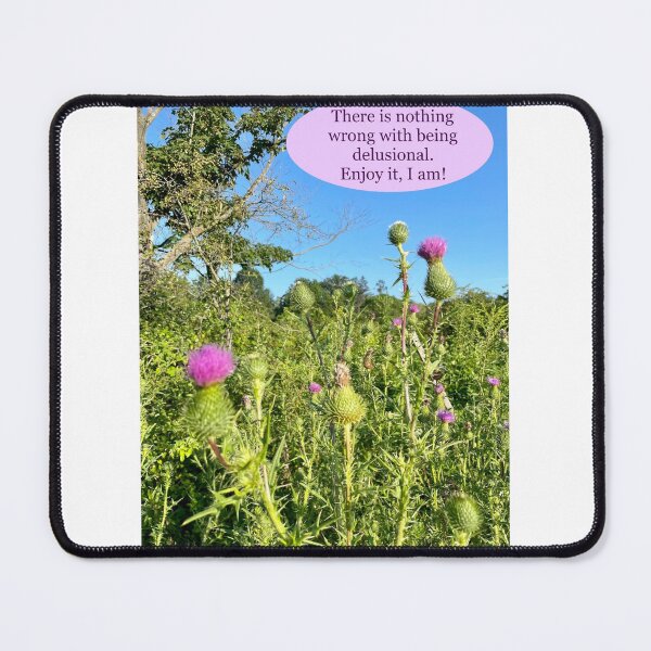 Item preview, I’m Delusional, and that’s ok! designed and sold by WriteRightOn.