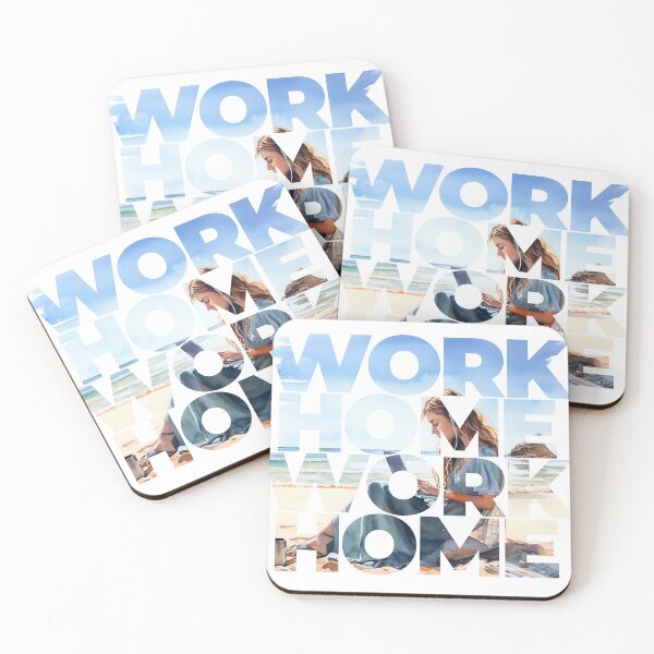 Item preview, WORK HOME - Work from home designed and sold by Dahlann.