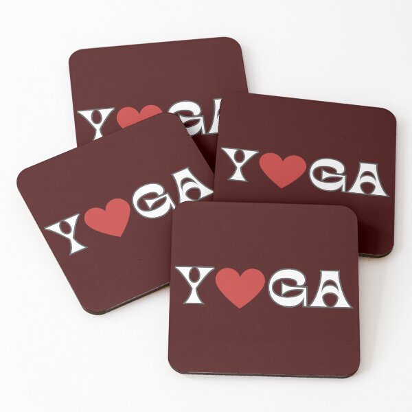 Item preview, I love Yoga, Yoga with a heart. designed and sold by Gilby-Designs.