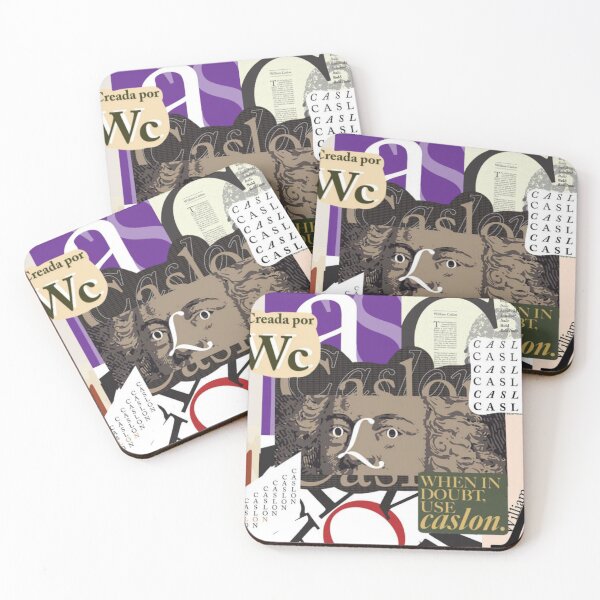 Item preview, William Caslon Collage designed and sold by estuardojosh.