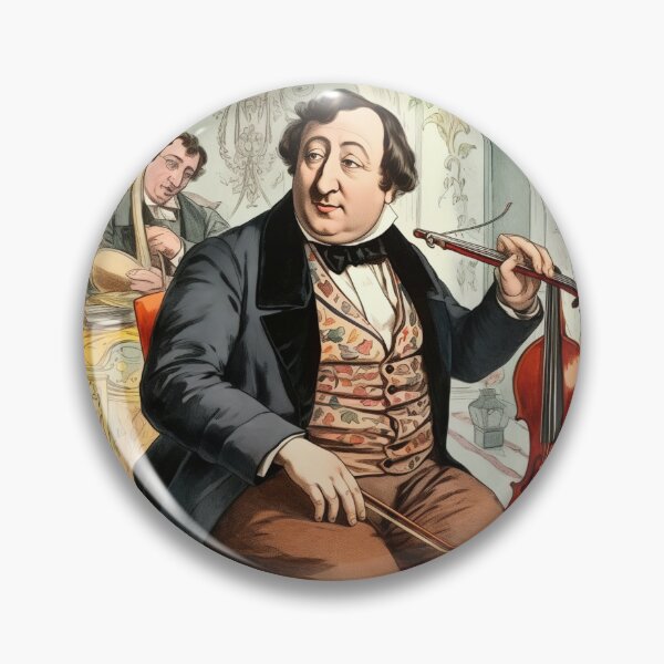 Item preview, Gioachino Rossini designed and sold by ComicsFactory.