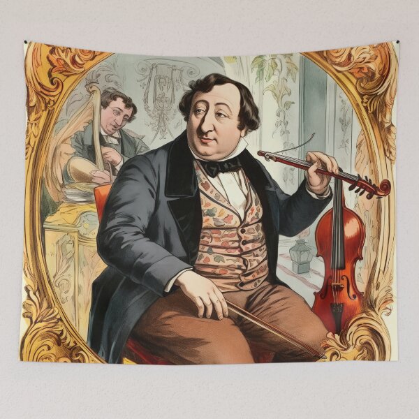 Item preview, Gioachino Rossini designed and sold by ComicsFactory.