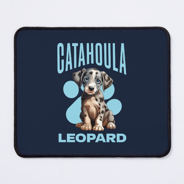 Item preview, Cute Catahoula Leopard Puppy - Catahoula Leopard Dog Lover Blue designed and sold by lovealva.