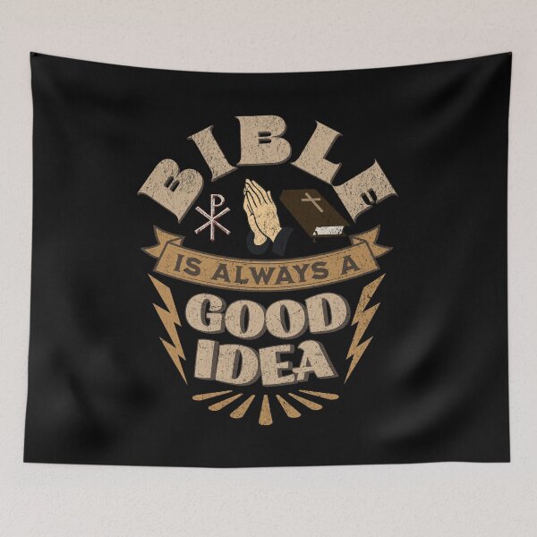Item preview, Bible is Always a Good Idea Christian Religious Design designed and sold by Brasilia.