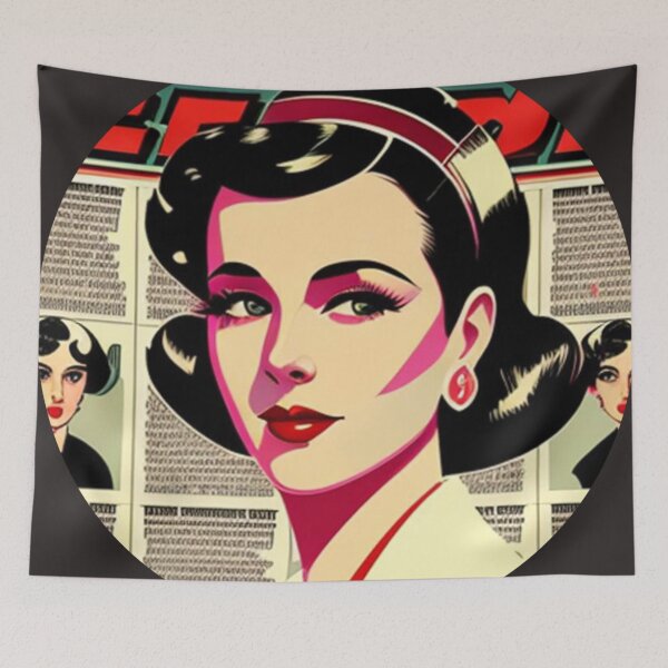 Item preview, Retro Woman 1 designed and sold by jeugenet.