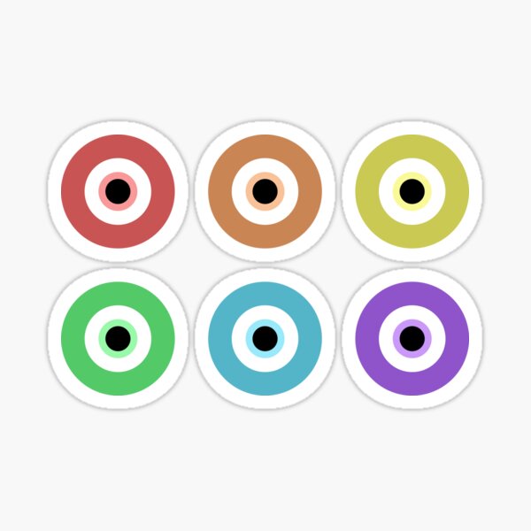 Item preview, Evil Eye Color Pack, Eye of Nazar designed and sold by Russell Steadman.