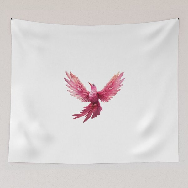 Item preview, Beautiful pink bird as a freedom designed and sold by Dreamtodream.