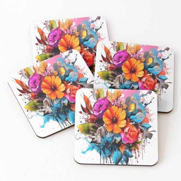 Item preview, mixed colors flowers designed and sold by RodoArtDs.
