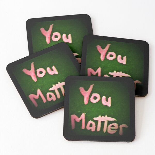 Item preview, You Matter Pink Green designed and sold by craftsbydaphy.
