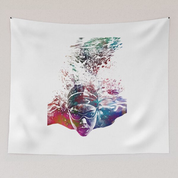 Item preview, Swimmer sport art #swimmer #sport designed and sold by JBJart.