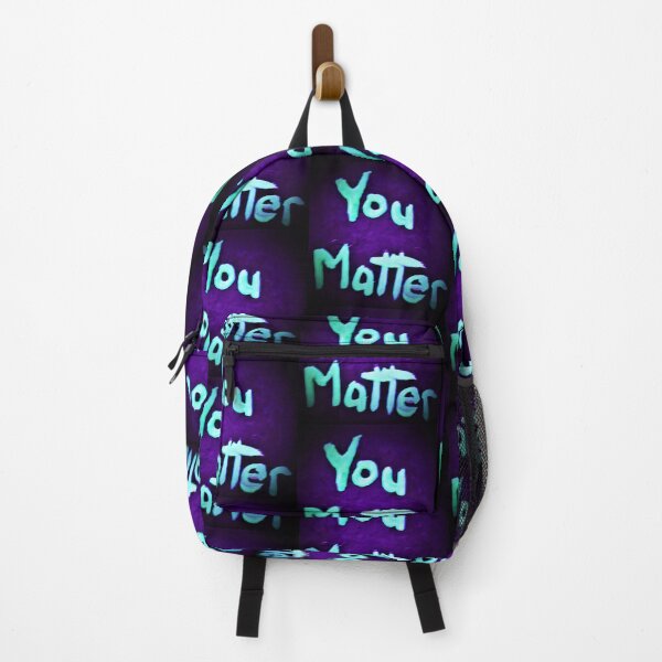 Item preview, You Matter Blue Purple designed and sold by craftsbydaphy.