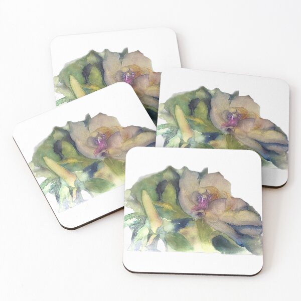 Item preview, Little Pink Fairy in Magnolia -Watercolor designed and sold by LkateMc.