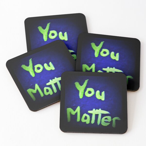Item preview, You Matter Green Blue designed and sold by craftsbydaphy.