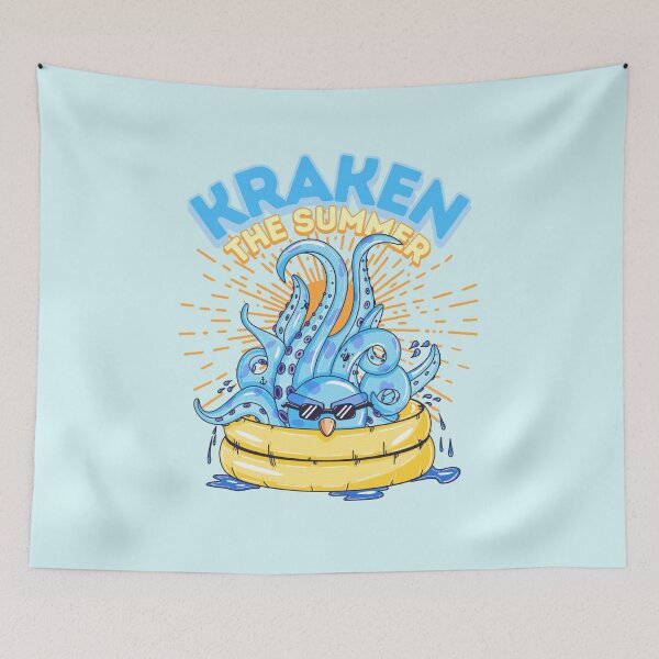 Item preview, Kraken the Summer designed and sold by Give Me that Pencil.