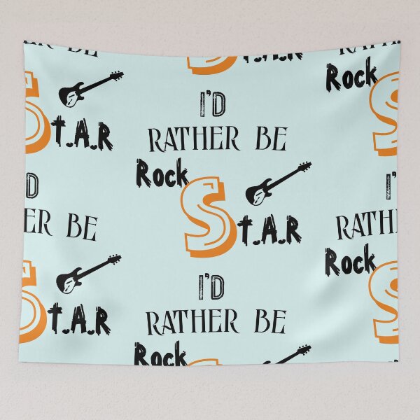 Item preview,  I'd rather be ROCK STAR designed and sold by infinity-khd.