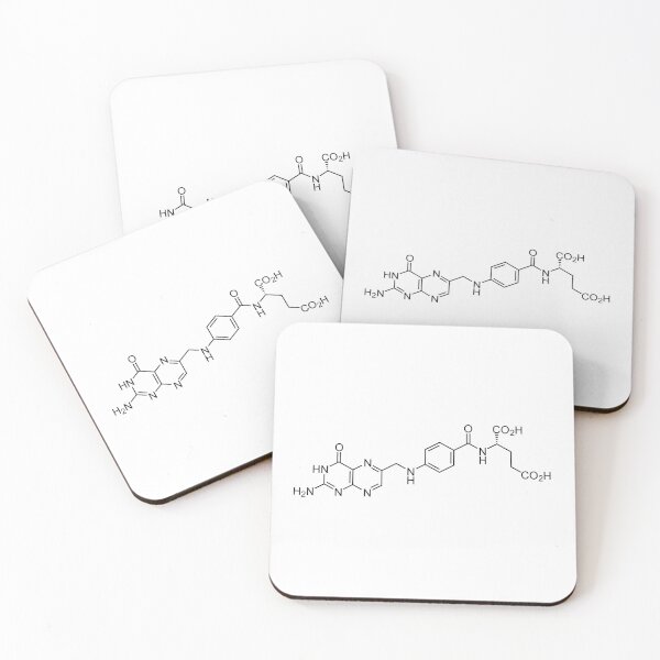 Item preview, Vitamin B9 Folic Acid C19H19N7O6 Molecule designed and sold by Zeeph.